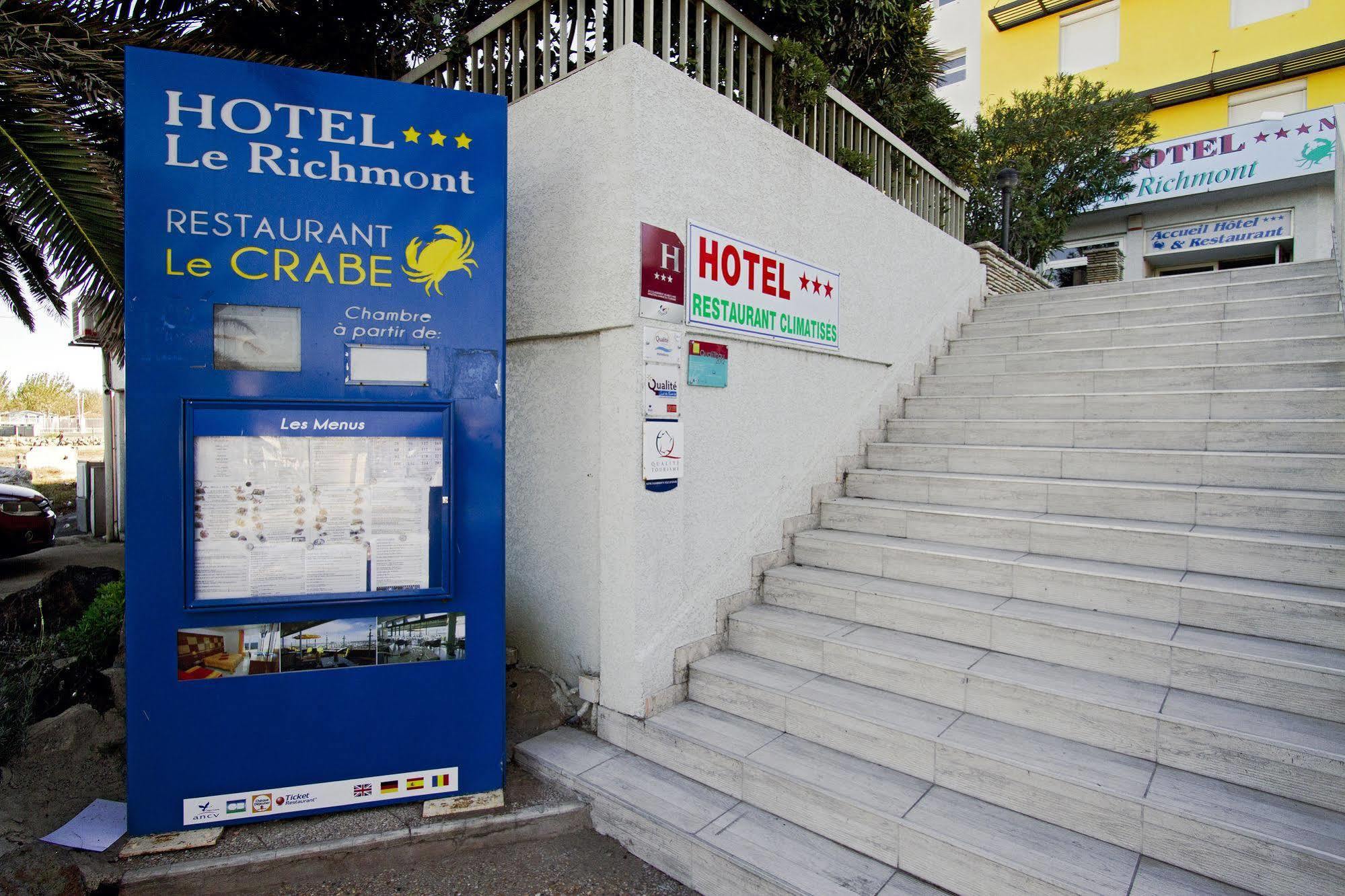 Hotel Le Richmont Marseillan  Esterno foto
